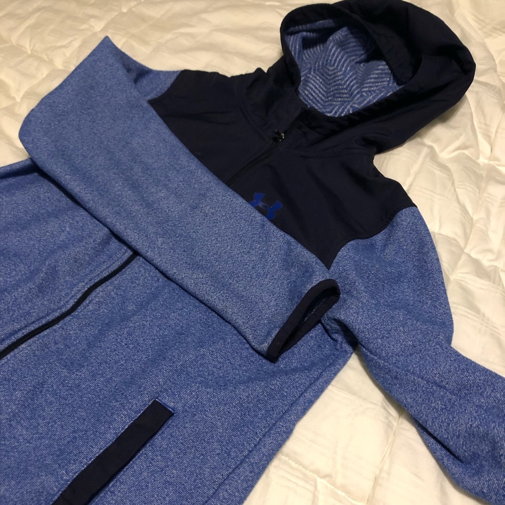 Boys under armour jacket 10-12